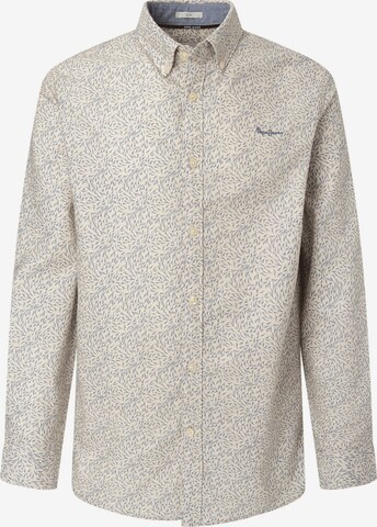 Pepe Jeans Regular Fit Hemd 'CHARLESTON' in Beige: predná strana