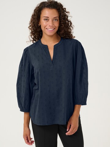 Camicia da donna 'KA Jollia' di Kaffe in blu: frontale