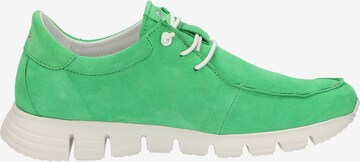 SIOUX Lace-Up Shoes 'Mokrunner' in Green