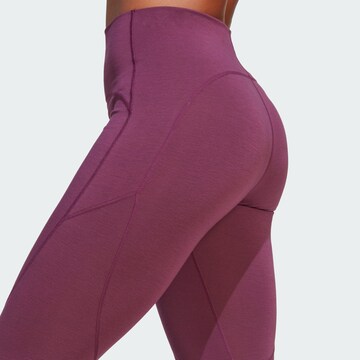 Skinny Pantalon de sport ADIDAS BY STELLA MCCARTNEY en violet