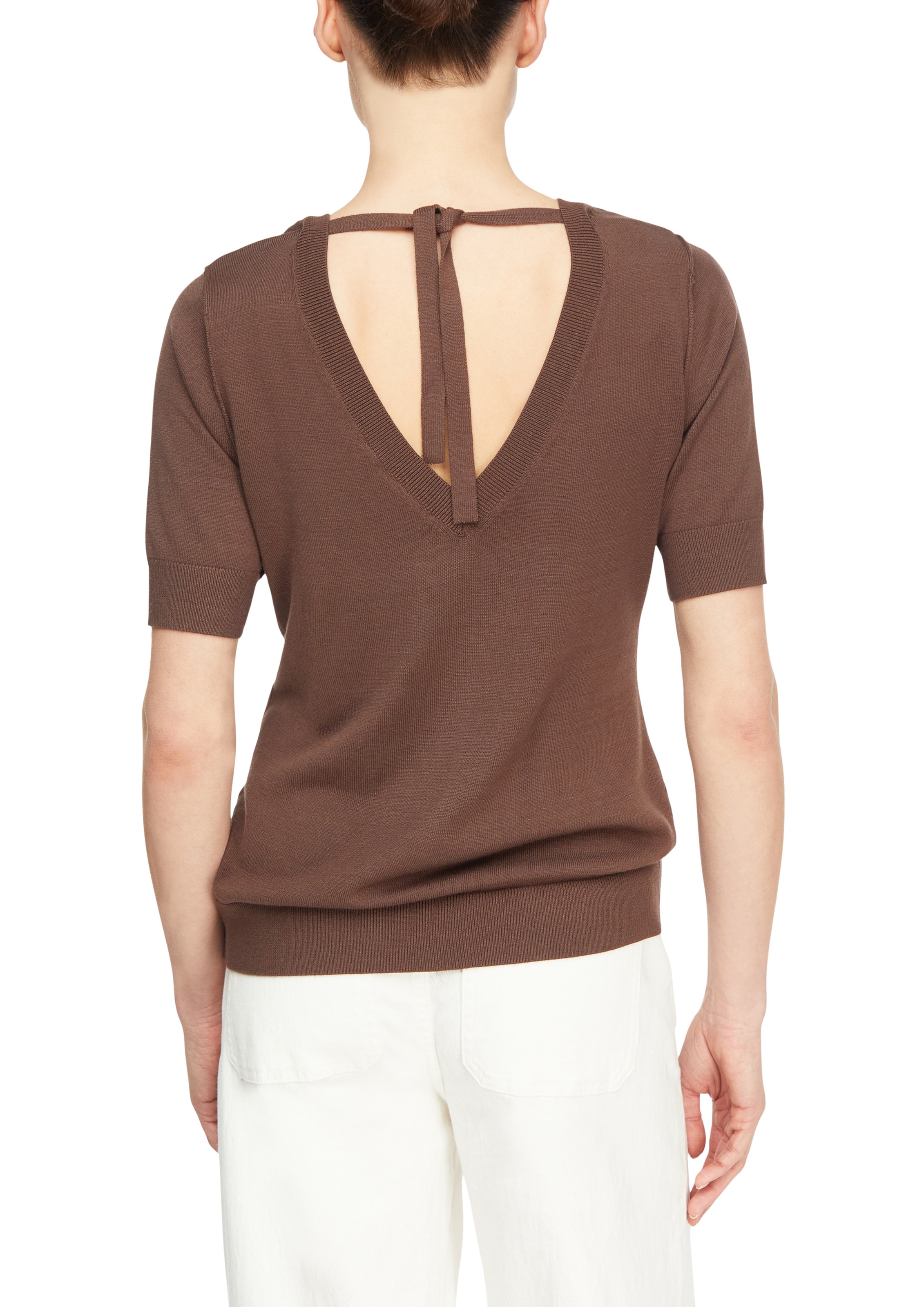 Pull-over COMMA en marron