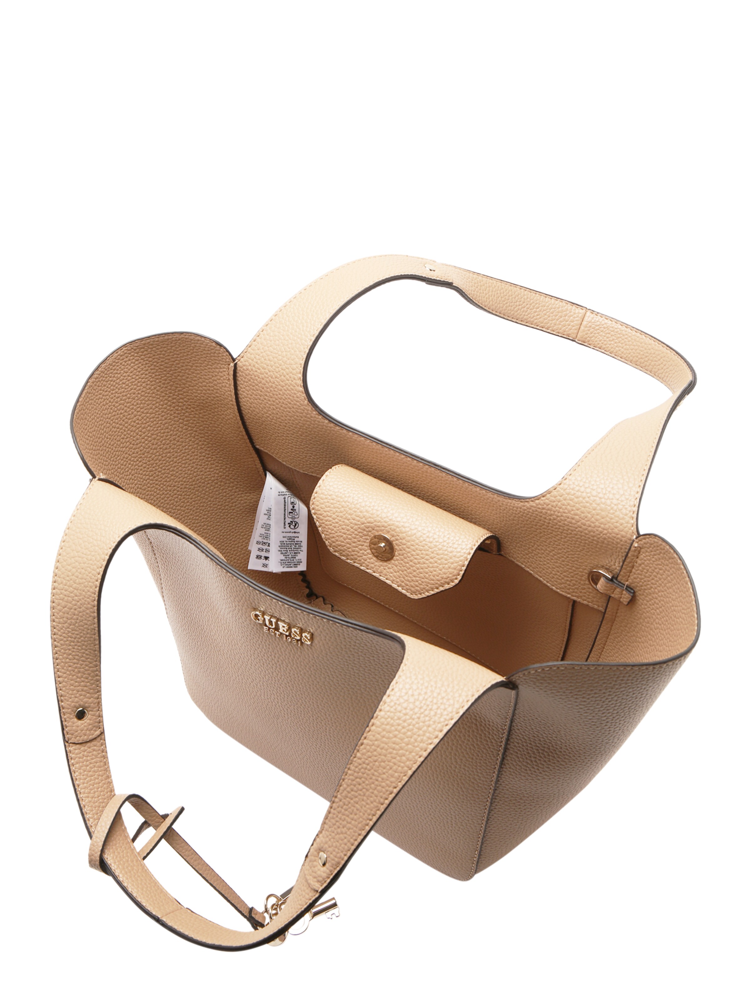 GUESS Tasche 'Helina' in Beige