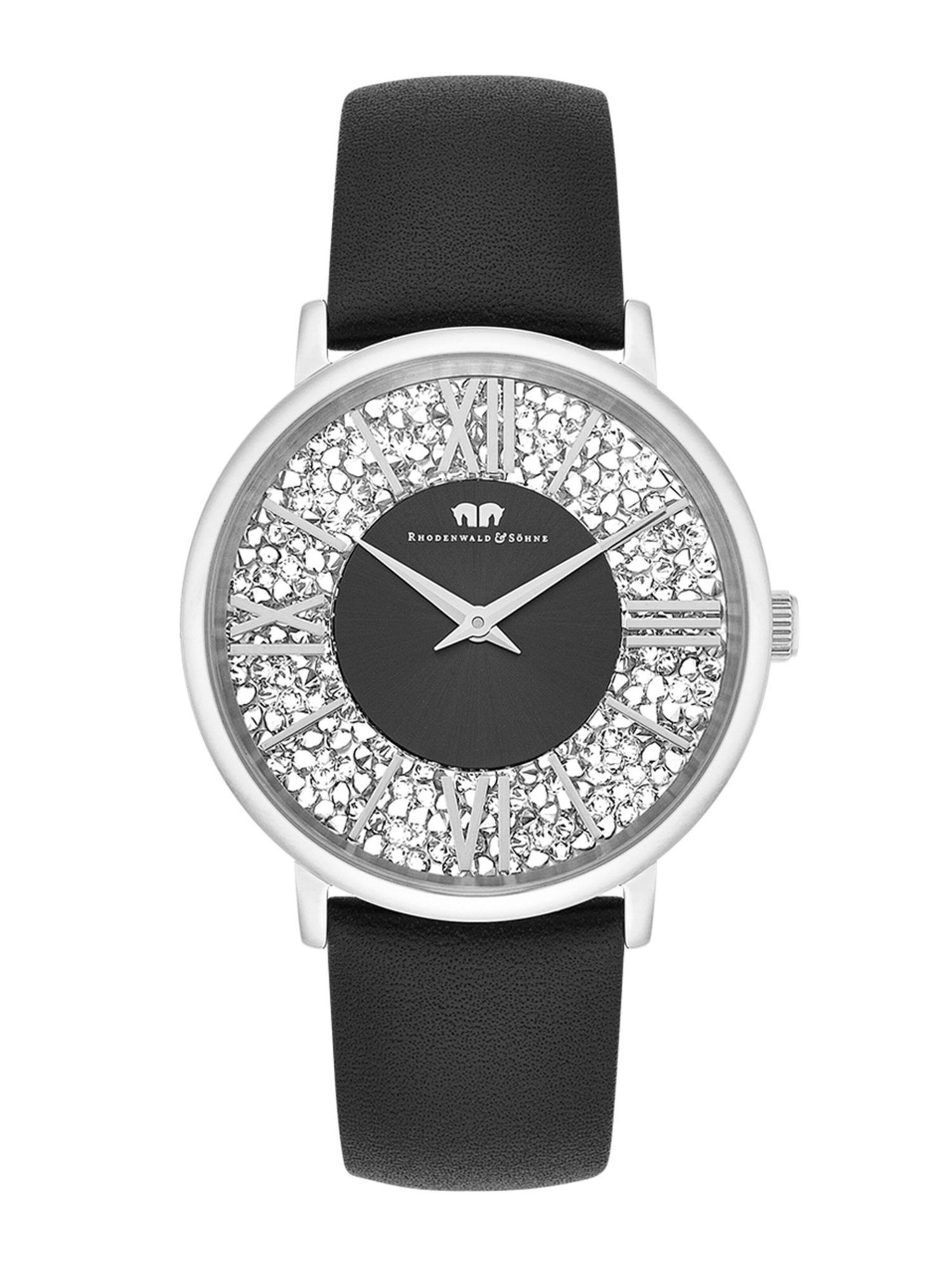 Orologio analogico di Rhodenwald & Söhne in nero: frontale