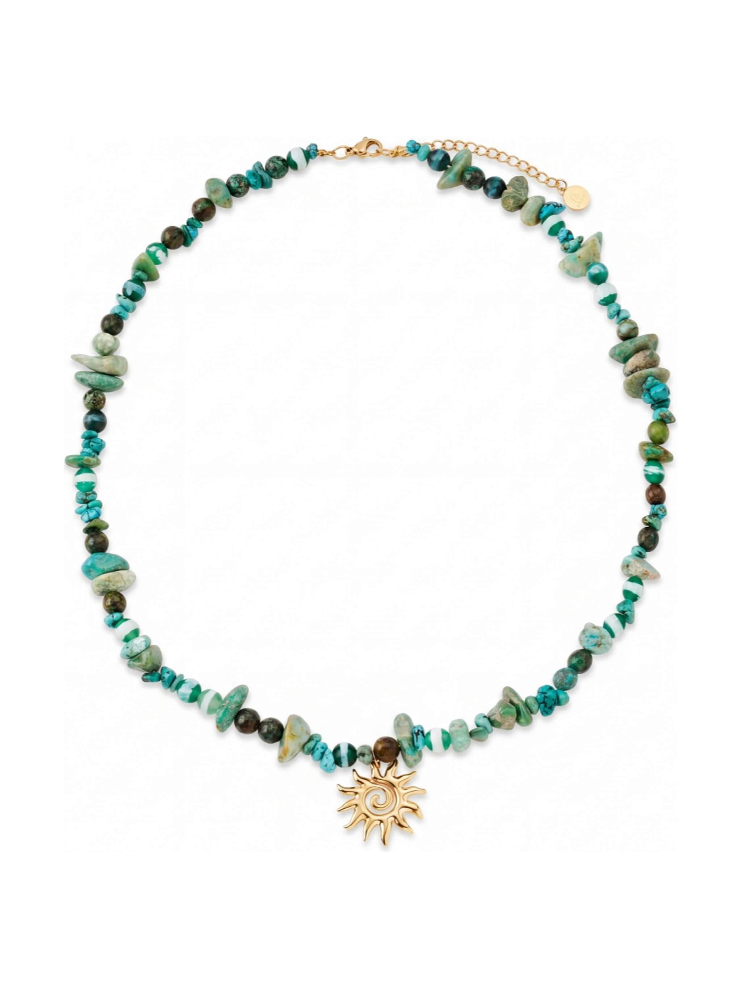 Arkai Necklace 'Mediterranean' in Green