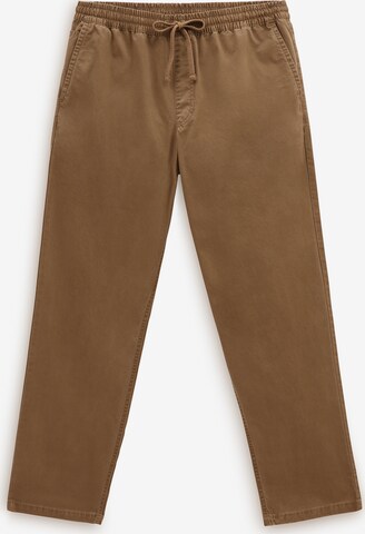 VANS Tapered Pants in Brown: front