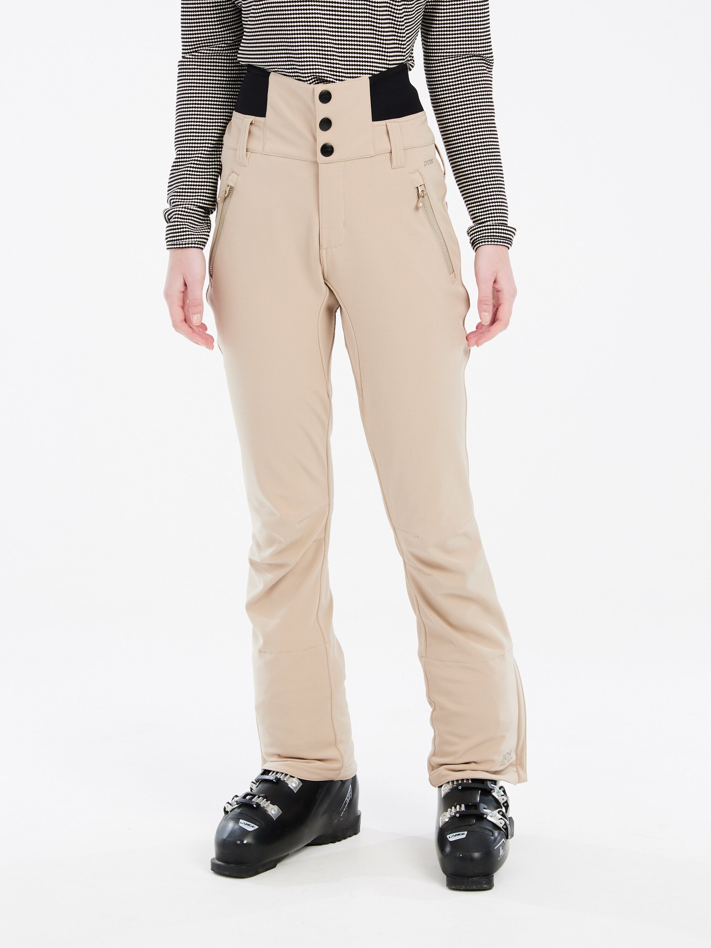 PROTEST Slimfit Sporthose 'PRTLULLABYOS'‌‌‌‌‌‌‌‌‌ in Braun