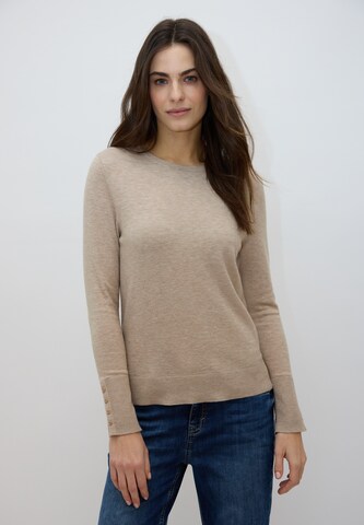 Street One Studio Sweater in Beige: front
