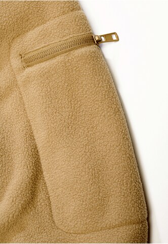 Brandit Fleecejacke 'Combat' in Beige