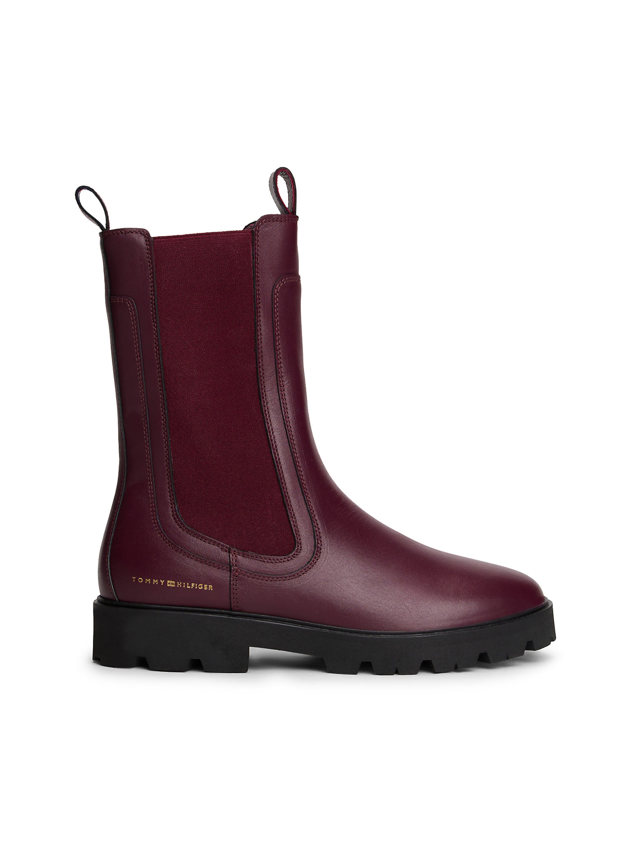 TOMMY HILFIGER Chelsea boots in Red