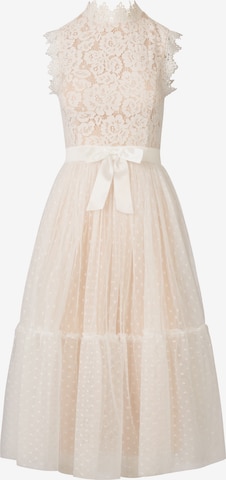 APART Cocktail Dress in White: front