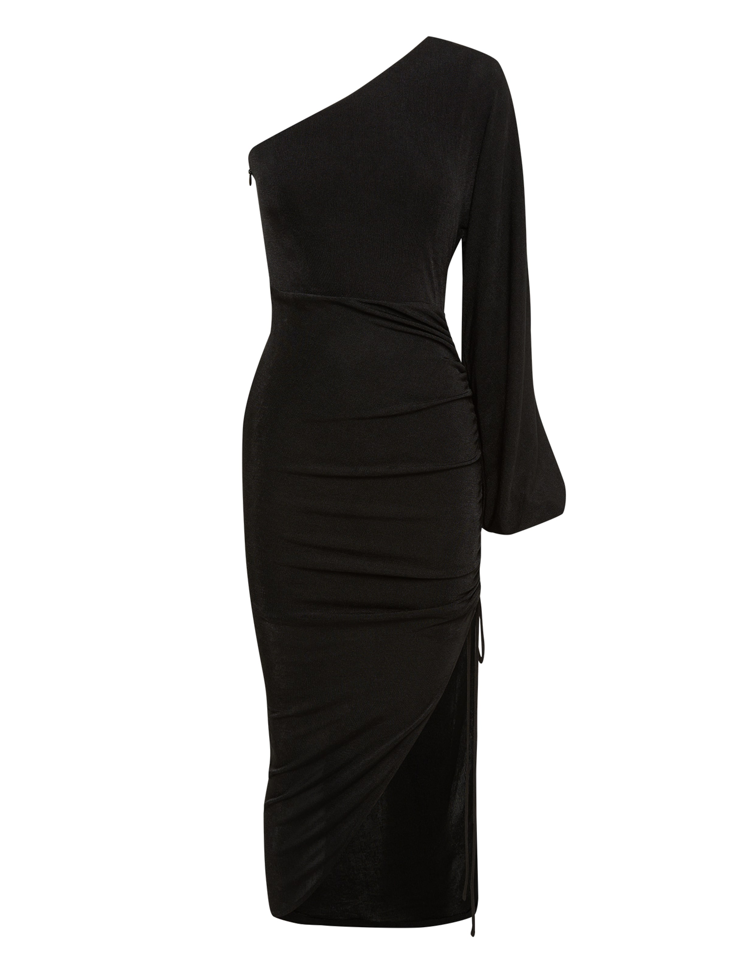 BWLDR Φόρεμα 'ZELLE' σε μαύρο: μπροστά