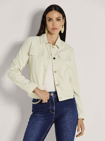 Veste mi-saison MADELEINE en beige : devant