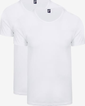alan red Shirt 'James' in White: front