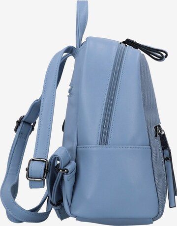 TOM TAILOR Rucksack 'Tamara' in Blau