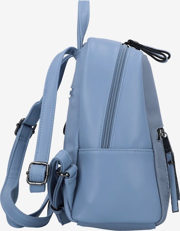 TOM TAILOR Backpack 'Tamara' in Blue