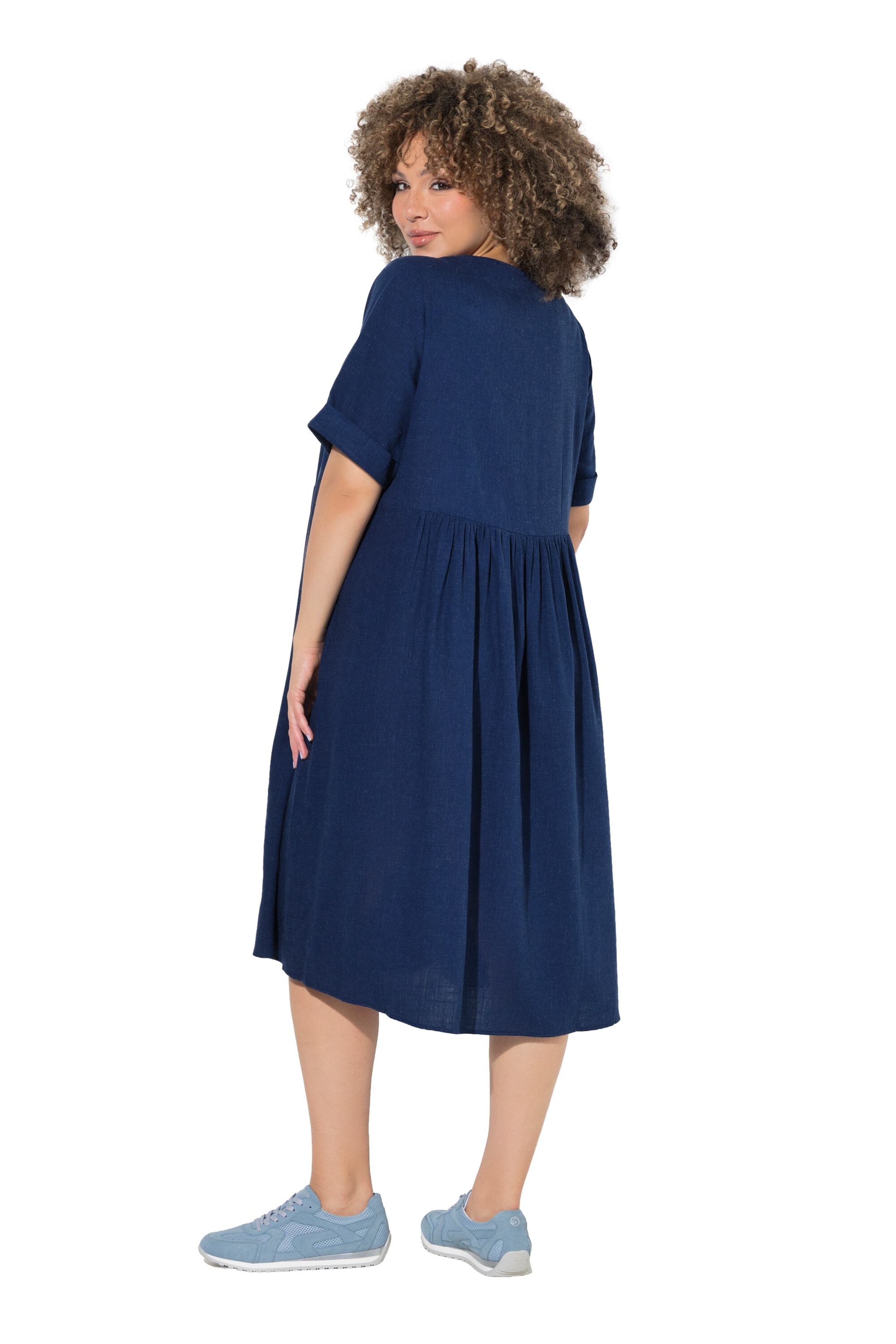 Ulla Popken Jurk in Blauw