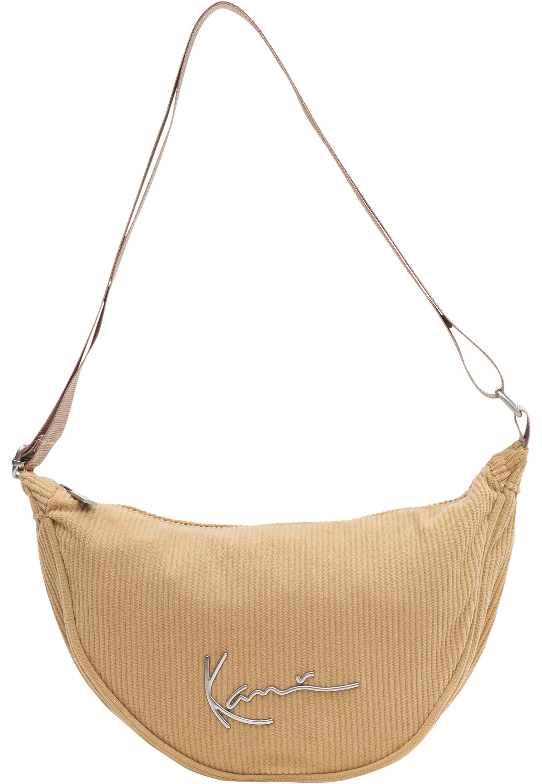 Karl Kani Τσάντα ώμου σε μπεζ: μπροστά