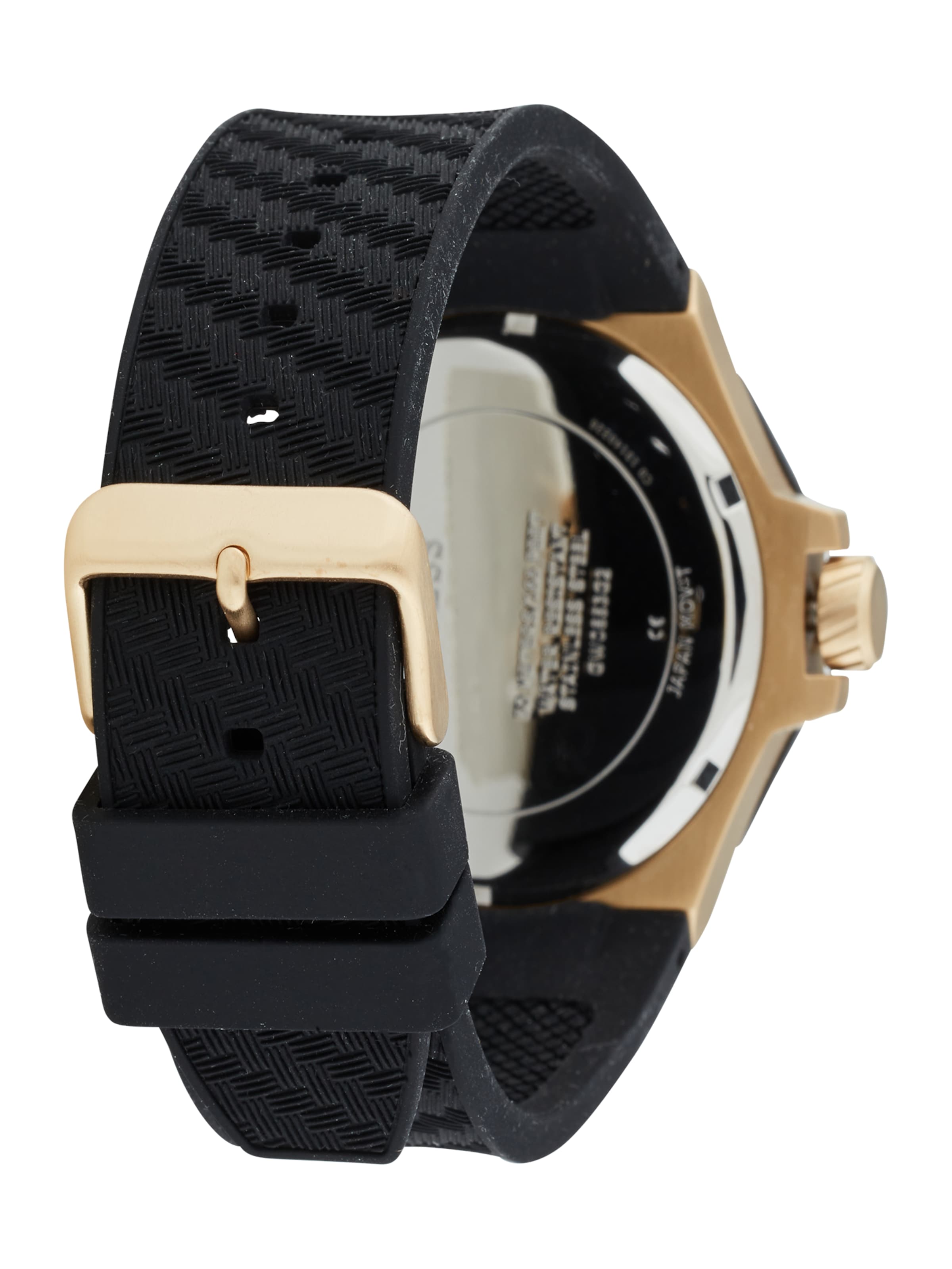 GUESS Analog watch 'Indy' in Black