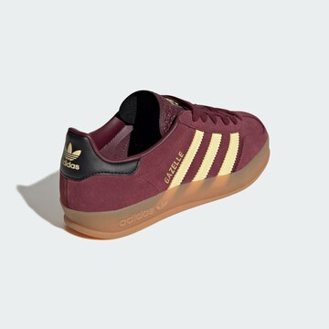 Baskets 'Gazelle Indoor' ADIDAS ORIGINALS en rouge