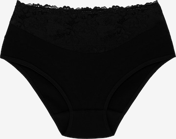 Slip 'Eco-Hi' Wolbar en noir : devant