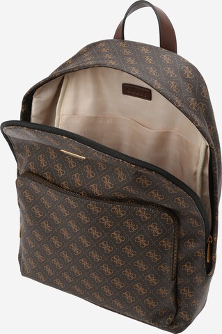 Rucsac 'VEZZOLA' de la GUESS pe maro