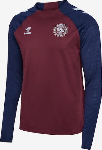Sweat de sport Hummel en rouge : devant