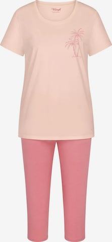 Pyjama ' Red Label Sets PK Capri ' TRIUMPH en orange : devant