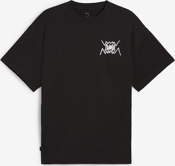 T-Shirt 'Jaws Core Basketball' PUMA en noir : devant