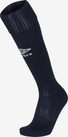 Chaussettes de sport UMBRO en bleu : devant