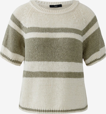OUI Sweater in White: front