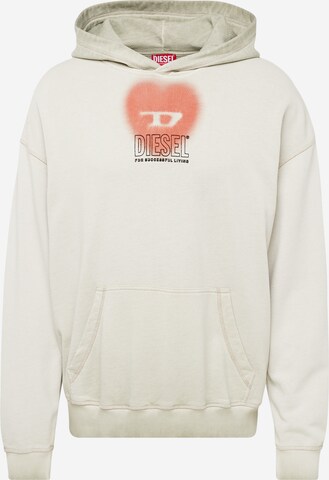 DIESEL Sweatshirt 'S-BOXT-N10' in Green: front