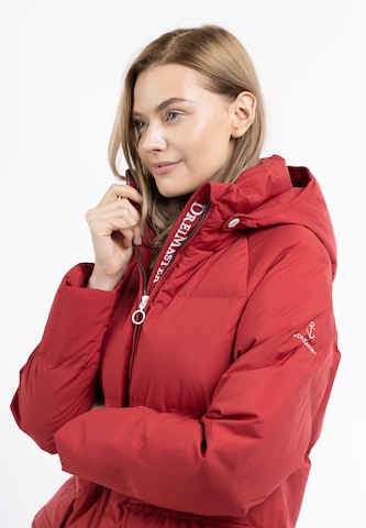 Manteau d’hiver DreiMaster Maritim en rouge