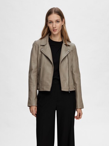 Veste mi-saison 'Katie' SELECTED FEMME en beige : devant