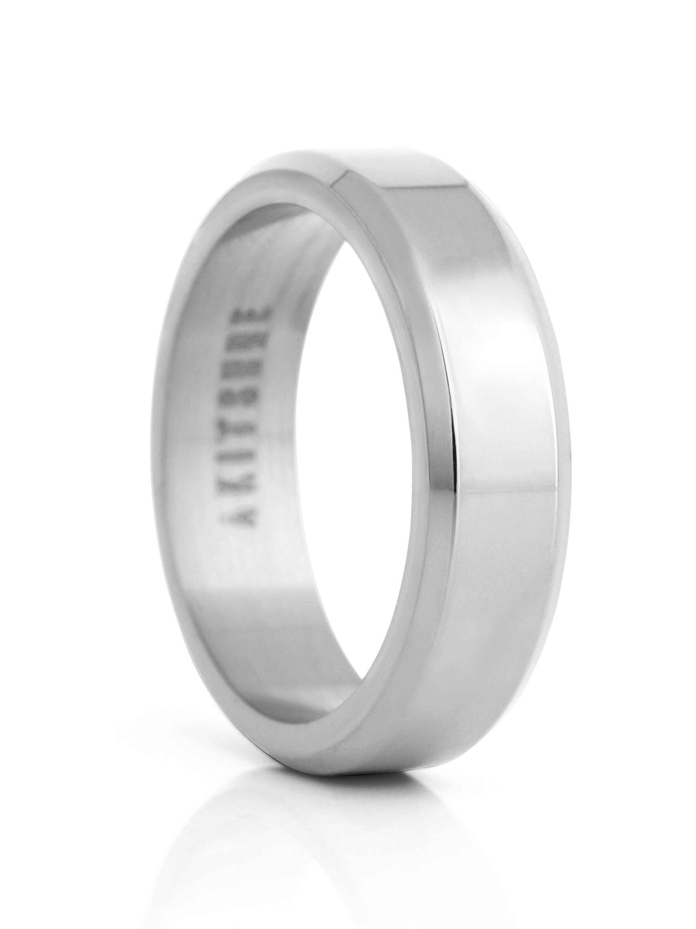 Akitsune Ring 'Purus' in Silver: front