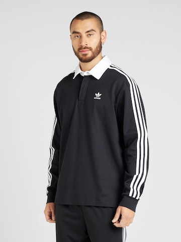 ADIDAS ORIGINALS Футболка 'Adicolor' в Черный: спереди