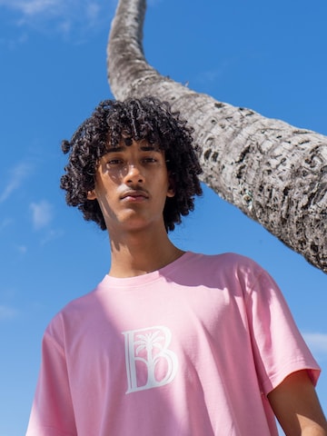 T-Shirt 'Palm' BLUE SKY INN en rose