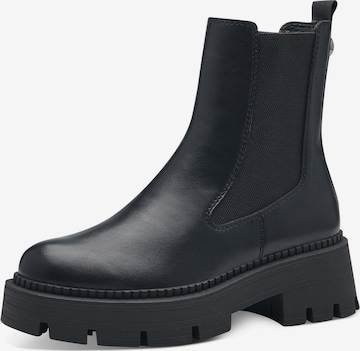 Tamaris Chelsea Boots in Schwarz: Vorderseite