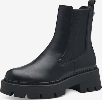 TAMARIS Chelsea Boots in Black: front