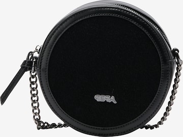 IZIA - Bolso de hombro en negro: frente