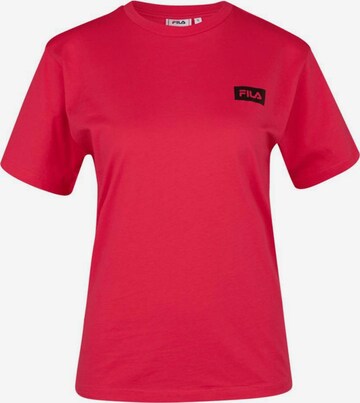 FILA Shirts i rød: forside