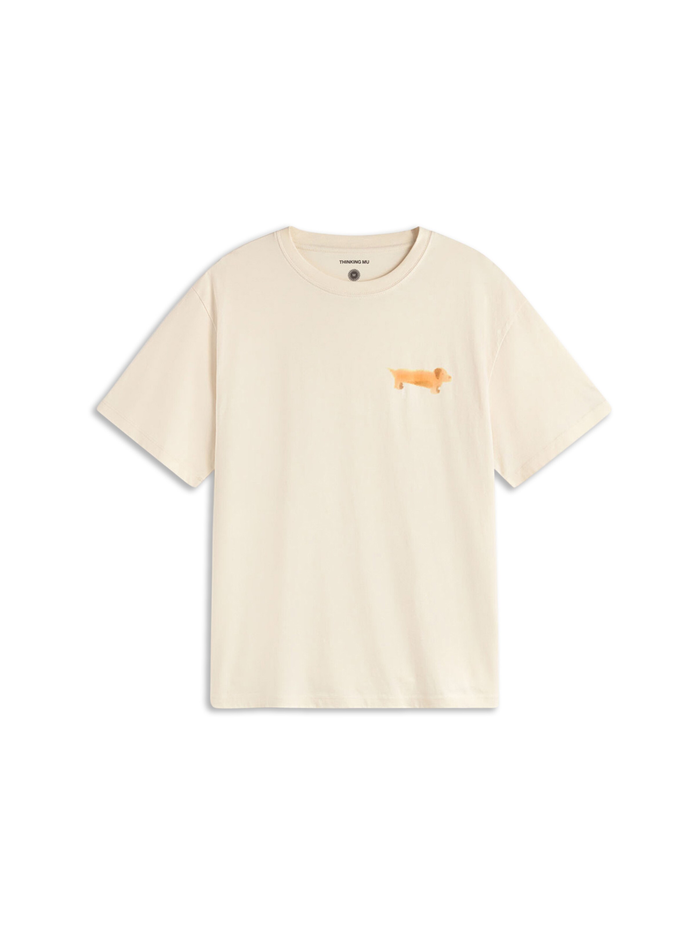 Thinking MU Bluser & t-shirts 'Perro Salchicha' i beige: forside