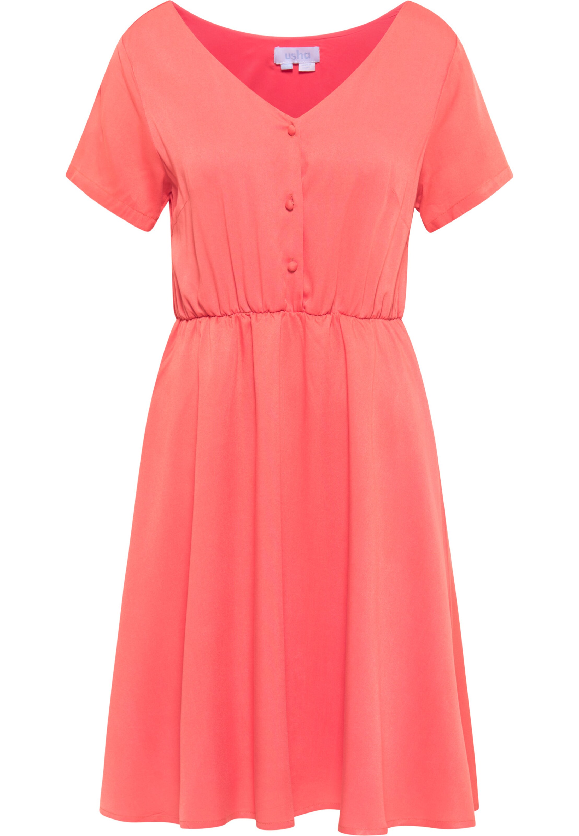 usha BLUE LABEL Φόρεμα σε πορτοκαλί: μπροστά