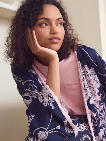 LAURA ASHLEY Morgenkåbe 'Josette' i blå