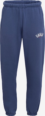 Unfair Athletics Regular Broek in Blauw: voorkant