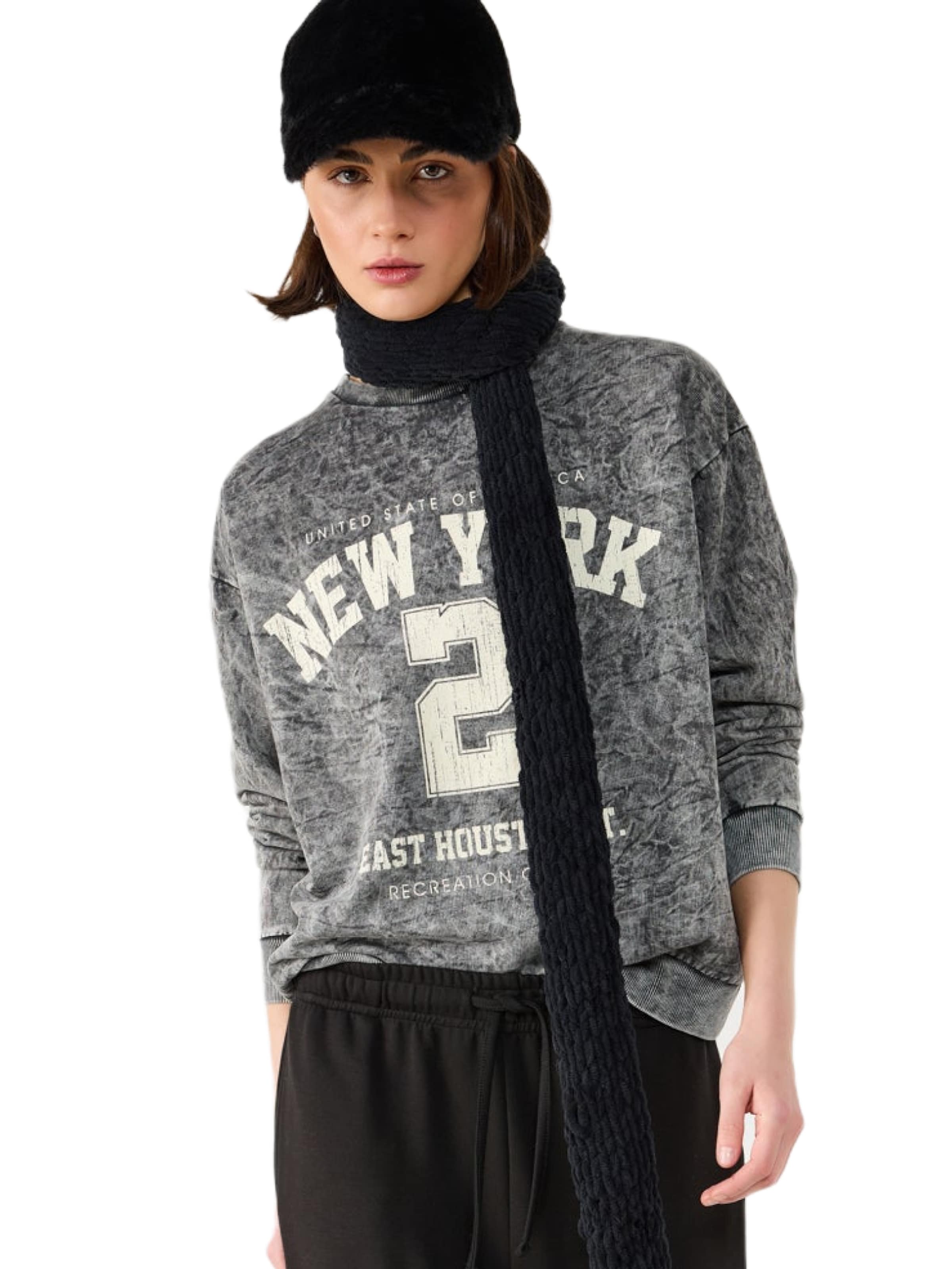 No Matter What Sweatshirt in Black