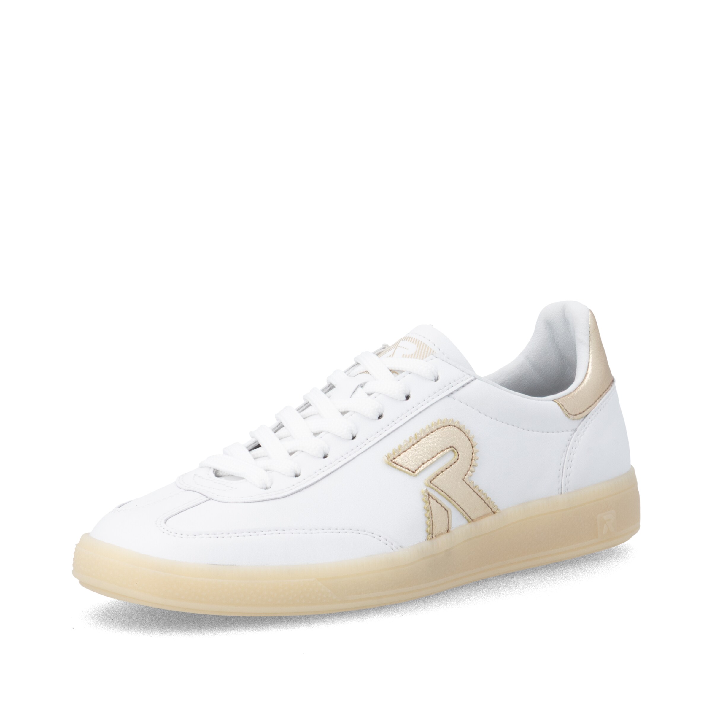 Baskets basses 'San Diego' Rieker Sport en blanc : devant