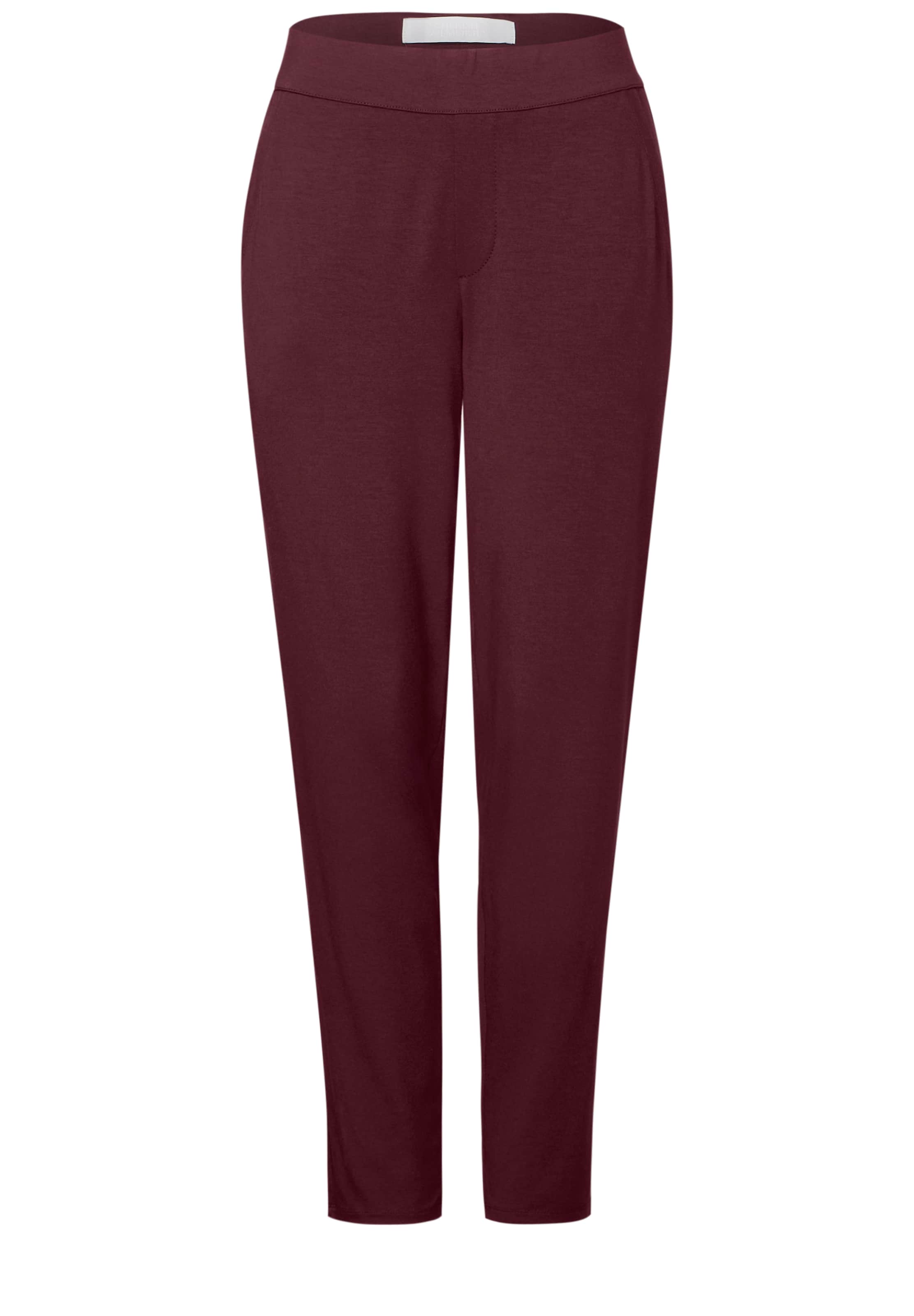 STREET ONE Pants in Red: front