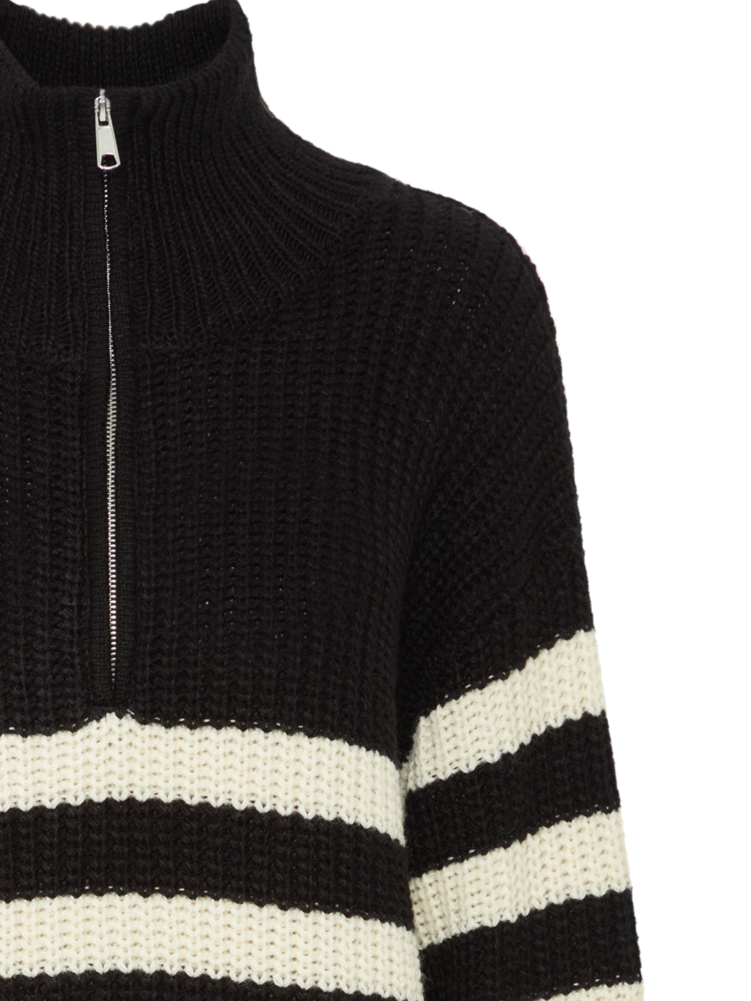 Pull-over 'BARISA' ICHI en noir