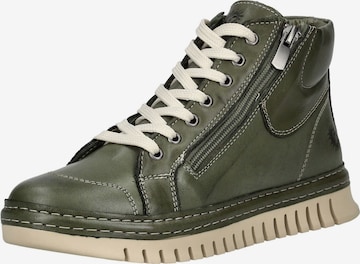 Bottines à lacets COSMOS COMFORT en vert : devant