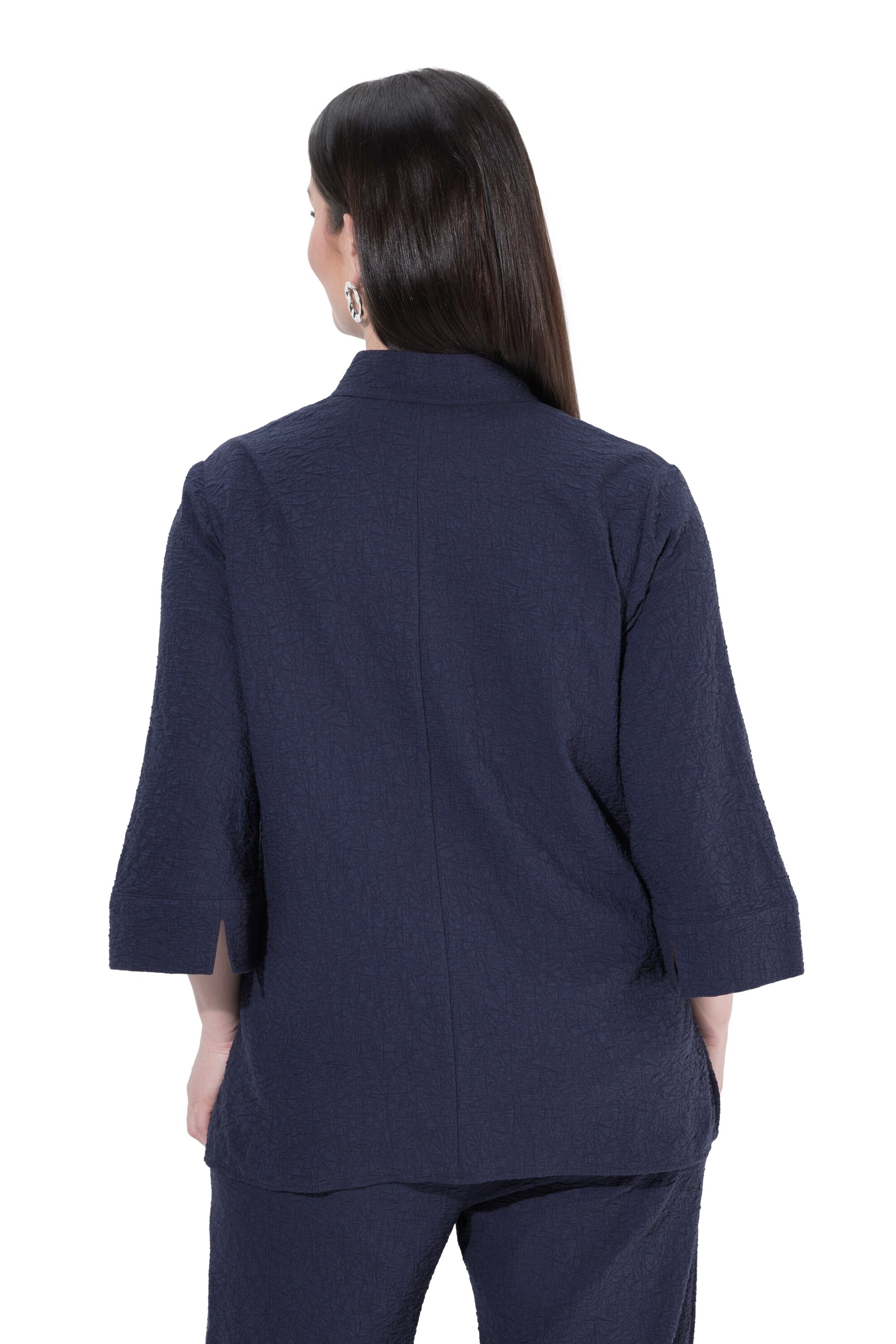 Ulla Popken Between-Season Jacket in Blue